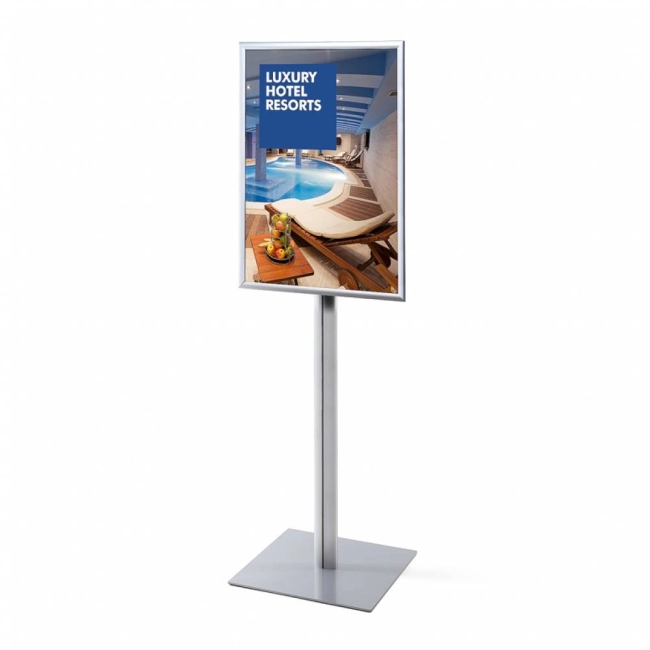 Stojak z ramką plakatową Info Pole STANDARD